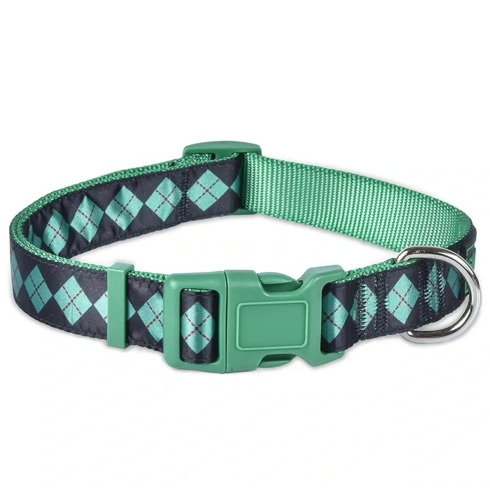 Harry Potter dog Slytherin sz medium pet collar